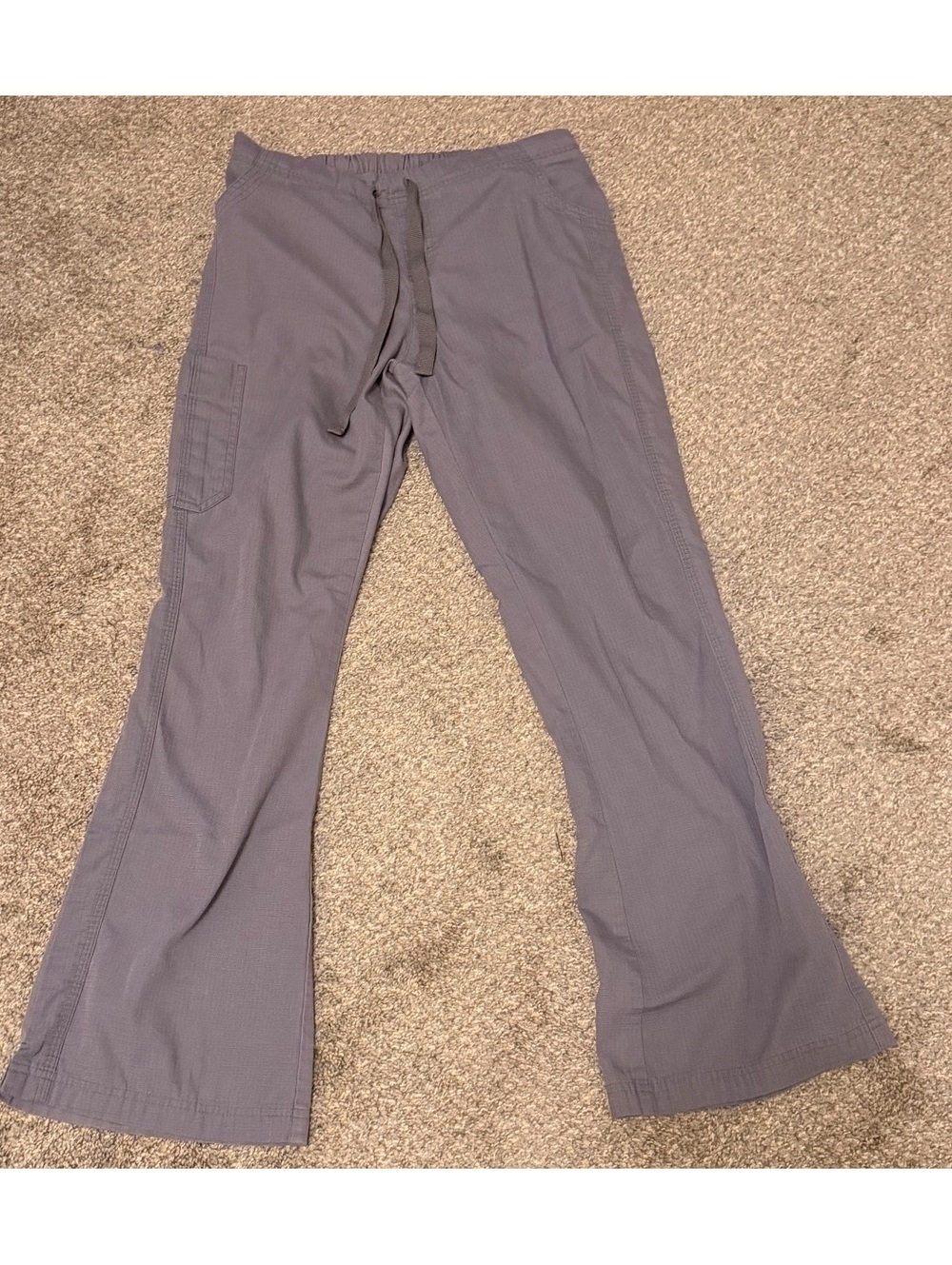 Carhartt Gray Ripstop Flare Utility Scrub Pants Size 6–8